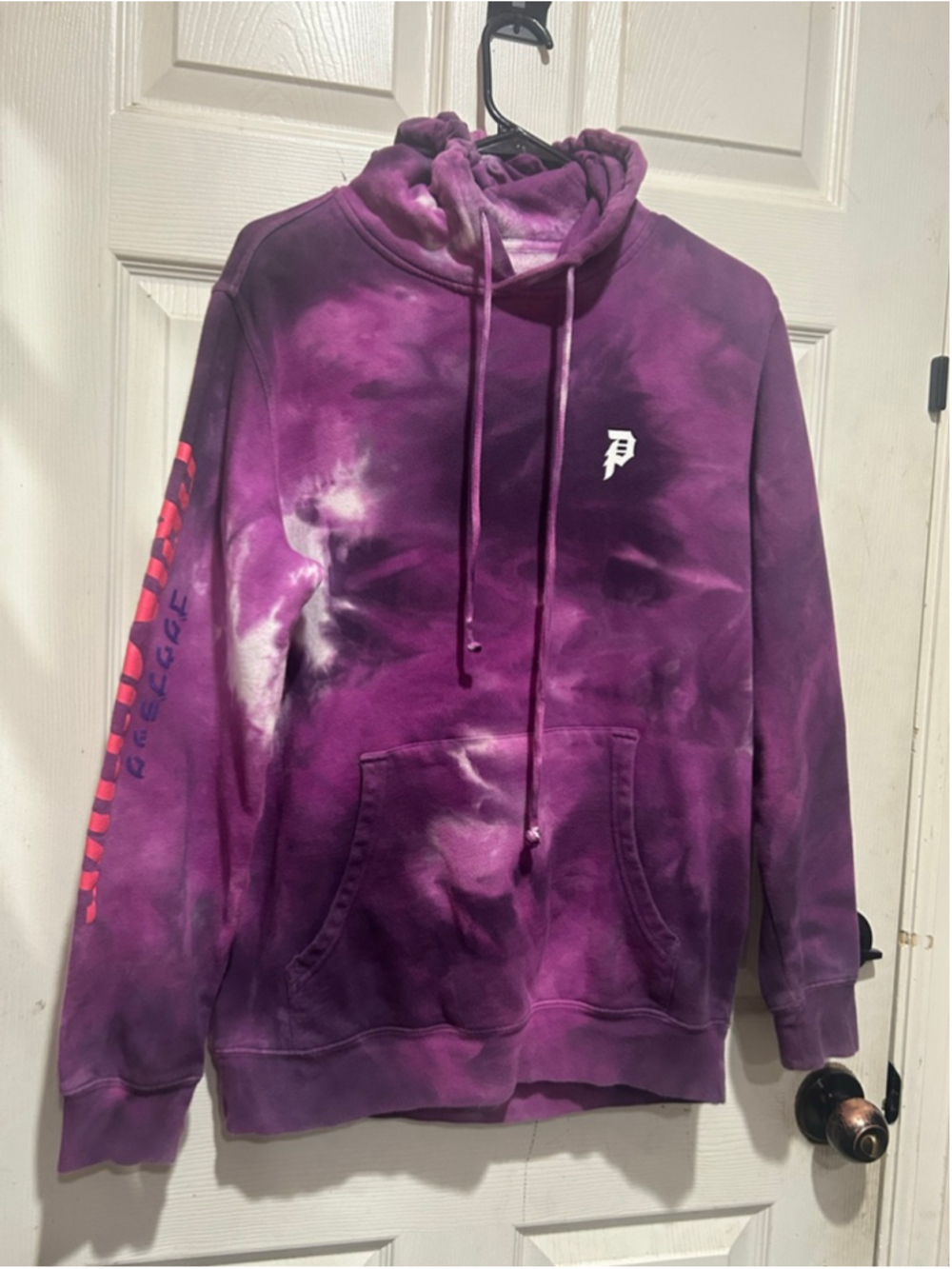 Men's Primitive Dragon Ball Super Purple Tie-Dye Hoodie S